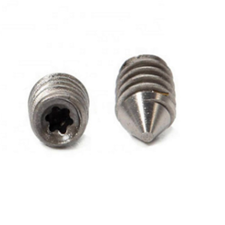 สแตนเลส 304 m4 T10 torx ชุดสกรูจุดกรวย