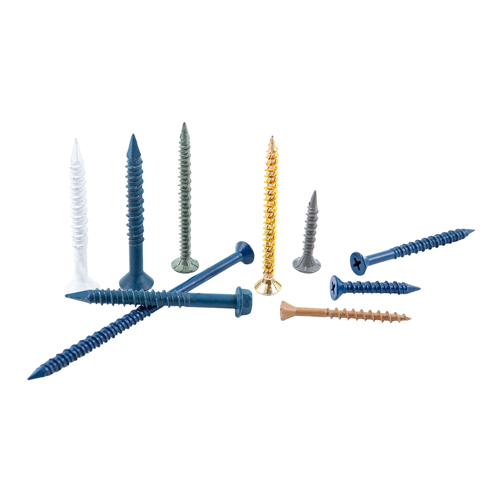 Colorful countersunk head carbon steel stainless steel timber frame screws Colorful countersunk head carbon steel stainless steel timber frame screws