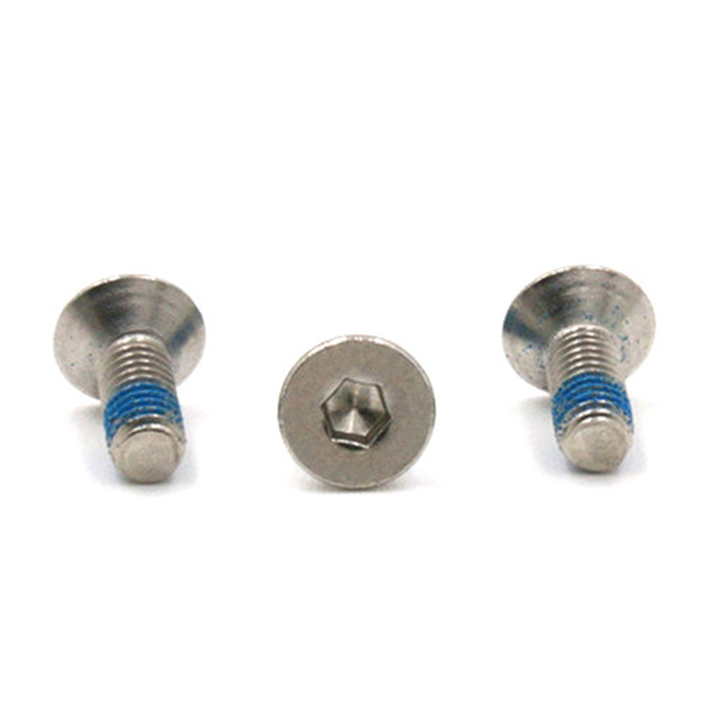 คุณภาพสูง M2 Flat Countersunk Head hex socket locking สกรู