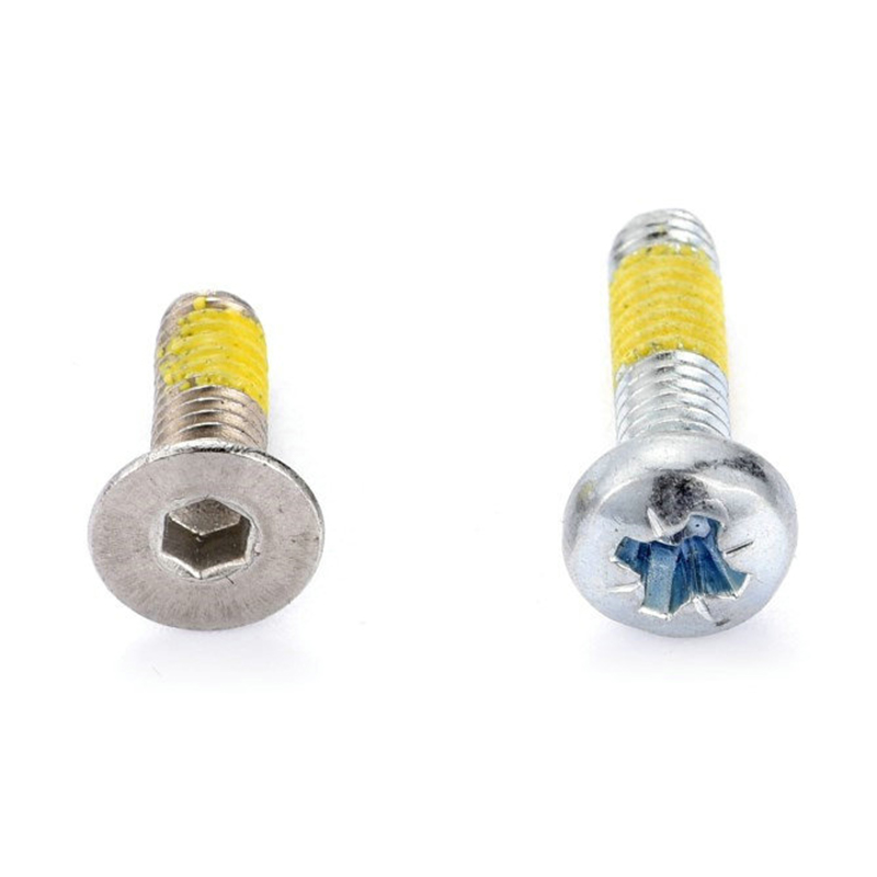 สกรูเครื่องล็อคเกลียวหัวกระทะ (countersunk) torx (hex)