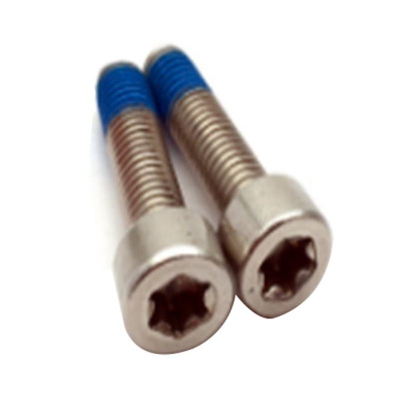 ISO14579 การออกแบบใหม่ m6 torx พร้อมพินสกรูทางการแพทย์ชุบไนลอน ISO14579 การออกแบบใหม่ m6 torx พร้อมพินสกรูทางการแพทย์ชุบไนลอน