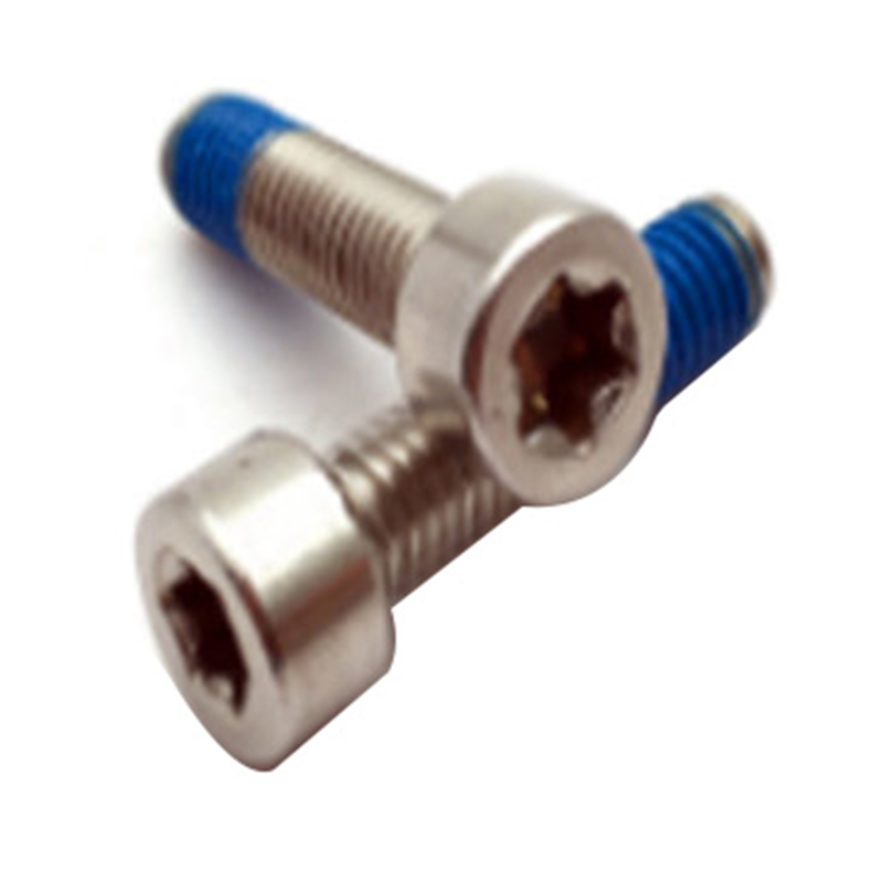 ISO14579 การออกแบบใหม่ m6 torx พร้อมพินสกรูทางการแพทย์ชุบไนลอน ISO14579 การออกแบบใหม่ m6 torx พร้อมพินสกรูทางการแพทย์ชุบไนลอน