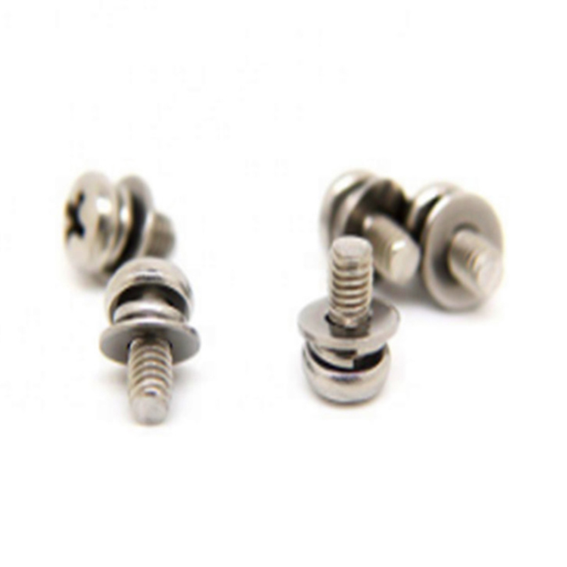M3x6mm Passivation PAN HEAD CROSS แยกธรรมดาเครื่องซักผ้าสกรู M3x6mm Passivation PAN HEAD CROSS แยกธรรมดาเครื่องซักผ้าสกรู