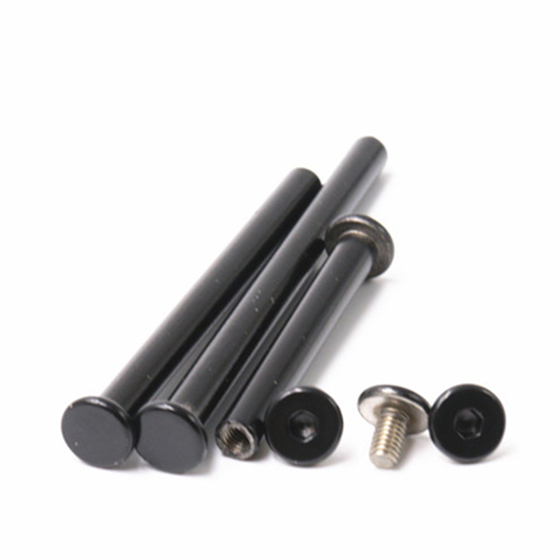 สีดำ m5 สแตนเลสสตีล hex socket flat head ชิคาโกสกรู สีดำ m5 สแตนเลสสตีล hex socket flat head ชิคาโกสกรู