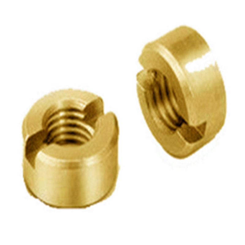 บรรจุภัณฑ์แบบกำหนดเอง Slotted Round Ball Nut