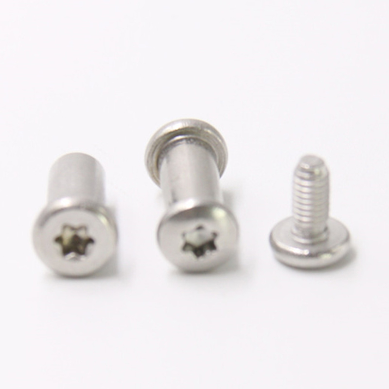 สแตนเลส m3 torx หัวสกรูตัวผู้และตัวเมียสำหรับมีด สแตนเลส m3 torx หัวสกรูตัวผู้และตัวเมียสำหรับมีด
