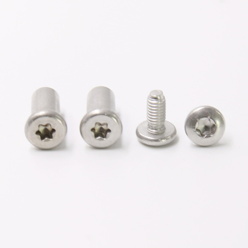สแตนเลส m3 torx หัวสกรูตัวผู้และตัวเมียสำหรับมีด สแตนเลส m3 torx หัวสกรูตัวผู้และตัวเมียสำหรับมีด