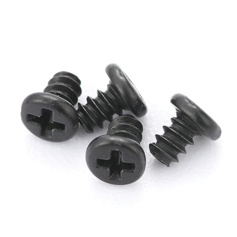 หัวกระทะ Cross Carbon Steel M0.8 M1.0 M1.2 M1.4 M1.7 ขนาดเล็ก Micro mini สกรู