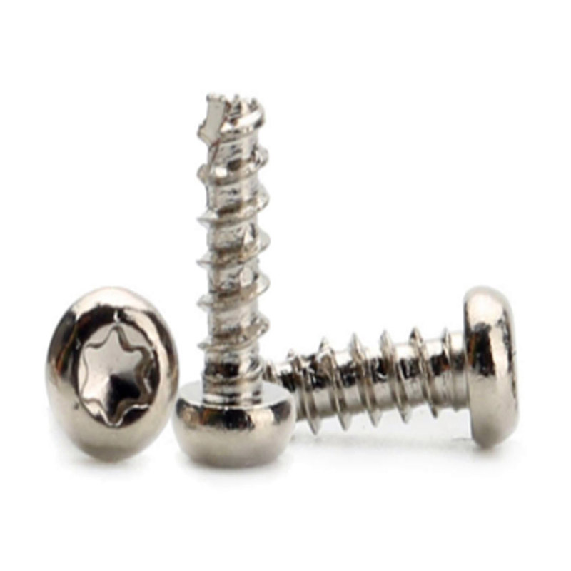 สกรูหัวเล็กหัวกระทะ Torx PT สกรูเกลียวปล่อยพลาสติก